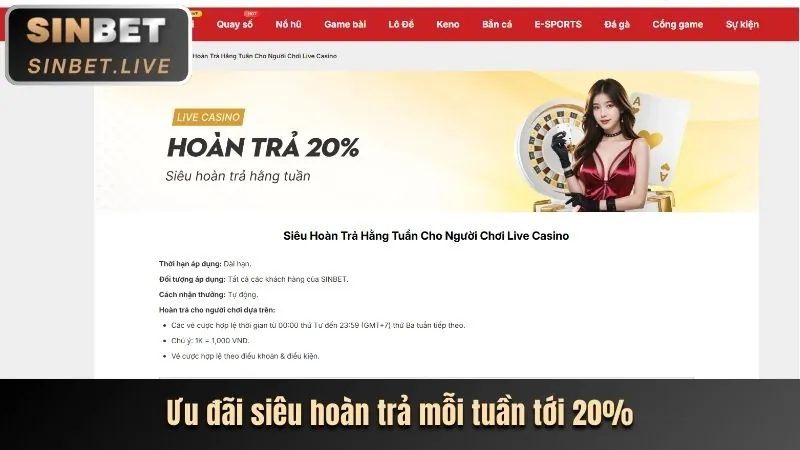 Hoàn trả hàng ngày Kclub